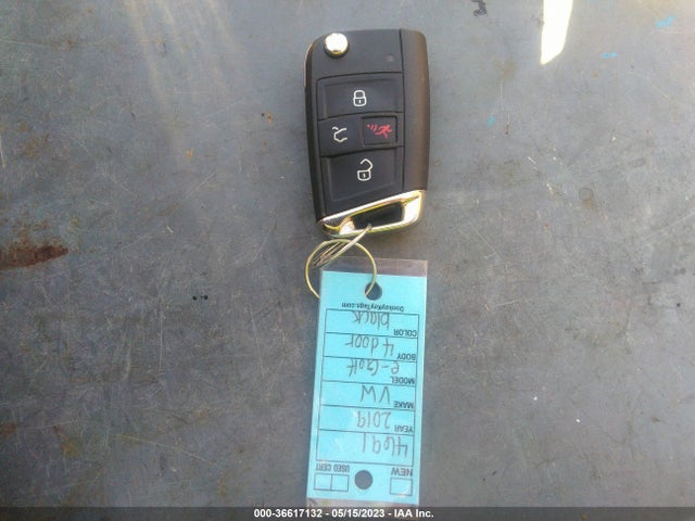 WVWPR7AU0KW913498 Volkswagen E-golf Sel Premium