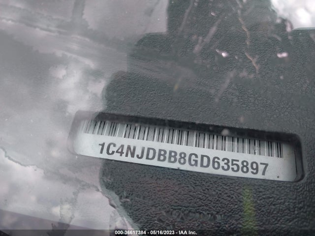 Jeep Compass Sport 2016 1C4NJDBB8GD635897 Image 9