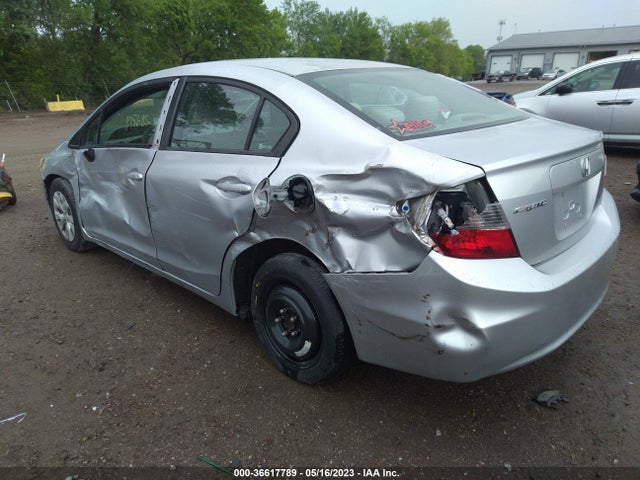2012 HONDA CIVIC SDN LX VIN: 2HGFB2F5XCH325548