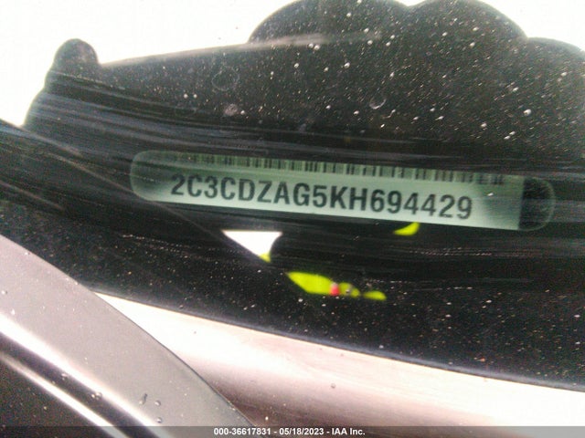 Dodge Challenger Sxt 2019 2C3CDZAG5KH694429 Image 9