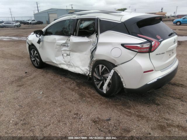 5N1AZ2MG9JN191821 Nissan Murano Platinum