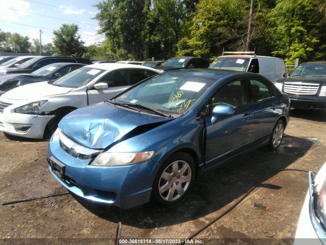 2010 HONDA CIVIC SDN LX VIN: 2HGFA1F50AH572569