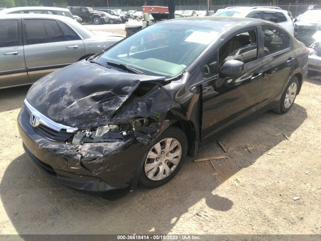 2012 HONDA CIVIC SDN LX VIN: 2HGFB2F59CH610709