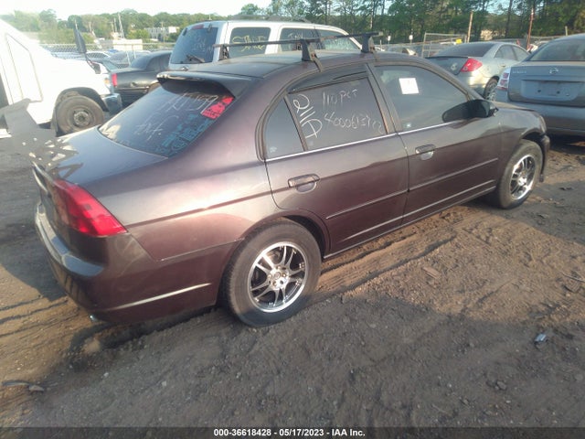 2001 HONDA CIVIC LX VIN: 2HGES16551H508438