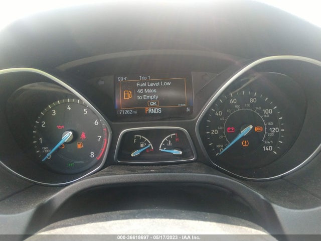 2018 FORD FOCUS SEL VIN: 1FADP3M29JL228515