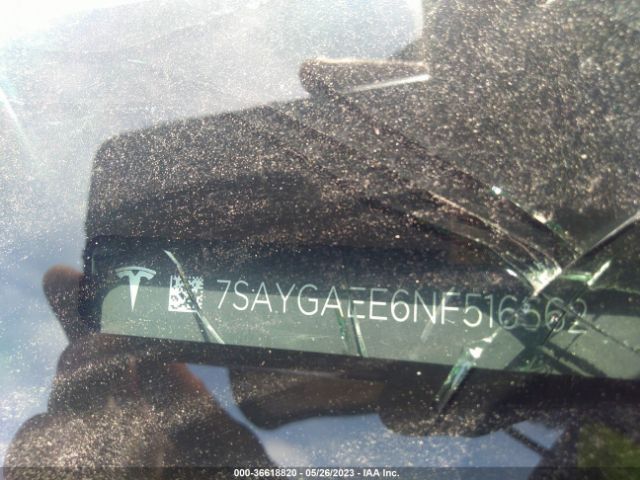 7SAYGAEE6NF516562 Tesla Model Y Long Range