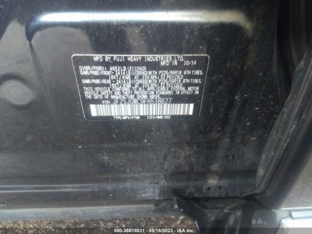 JF2SJGWC9FH538627 Subaru Forester 2.0xt Touring