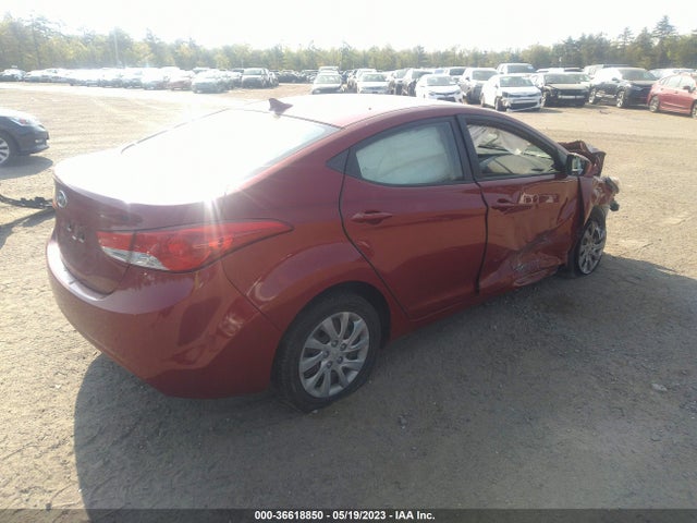 2012 HYUNDAI ELANTRA GLS PZEV VIN: KMHDH4AE5CU467290