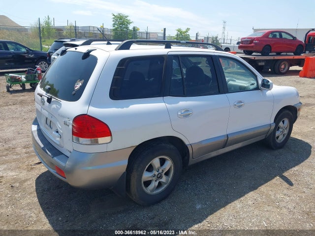 2006 HYUNDAI SANTA FE GLS/LIMITED VIN: KM8SC73E16U100055