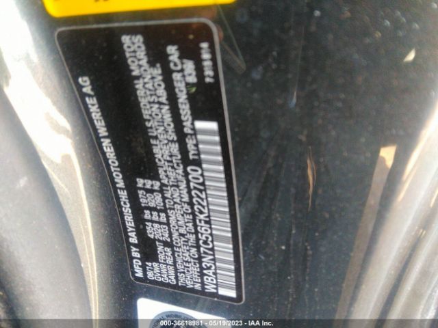WBA3N7C56FK222700 BMW 4 Series 428i