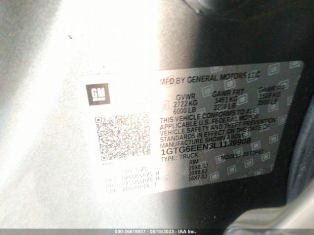 1GTG6EEN3L1139908 GMC Canyon 4wd Denali