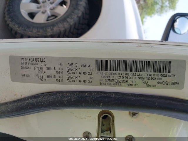 1C6RR7FG9HS534535 RAM 1500 Tradesman