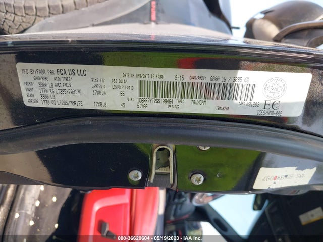 1C6RR7YT2GS108484 RAM 1500 Rebel