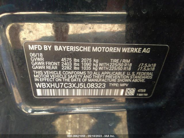 WBXHU7C3XJ5L08323 BMW X1 Sdrive28i