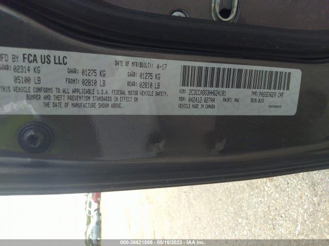 Chrysler 300 300s Alloy Edition 2017 2C3CCABG3HH624181 Image 9
