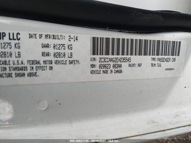 2C3CCAAG2EH235545 Chrysler 300
