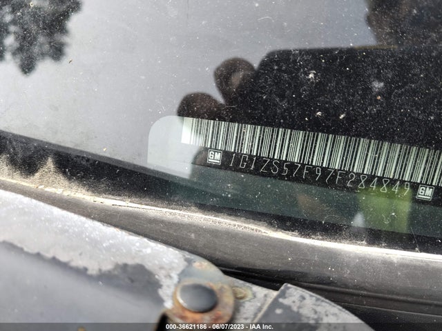 2007 CHEVROLET MALIBU LS W/1FL VIN: 1G1ZS57F97F284849