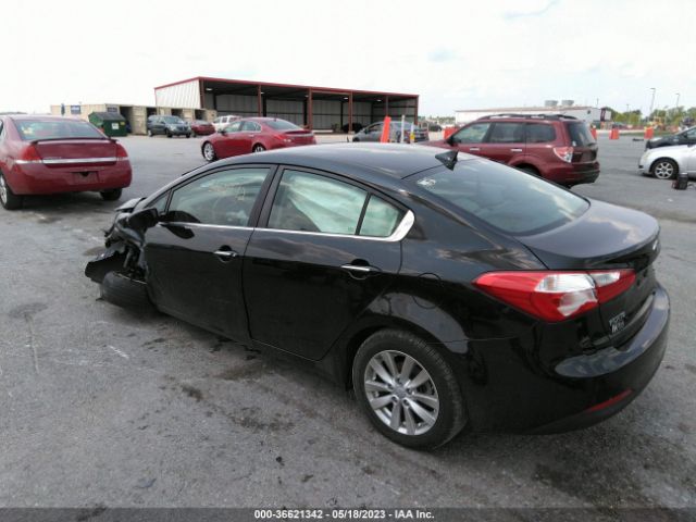 KNAFX4A84F5370037 KIA FORTE EX