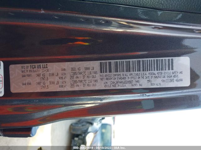 1C4HJXFN4KW520987 Jeep Wrangler Unlimited Rubicon