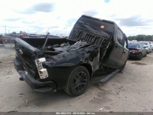 Chevrolet Silverado 1500 Custom 2022 3GCPABEK4NG609919 Image 4