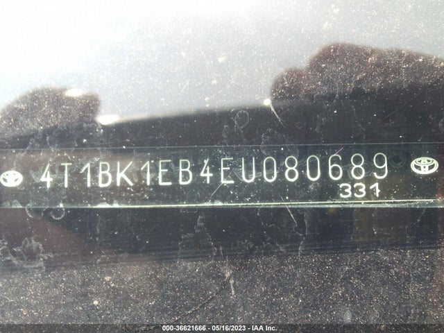 2014 TOYOTA AVALON LIMITED VIN: 4T1BK1EB4EU080689