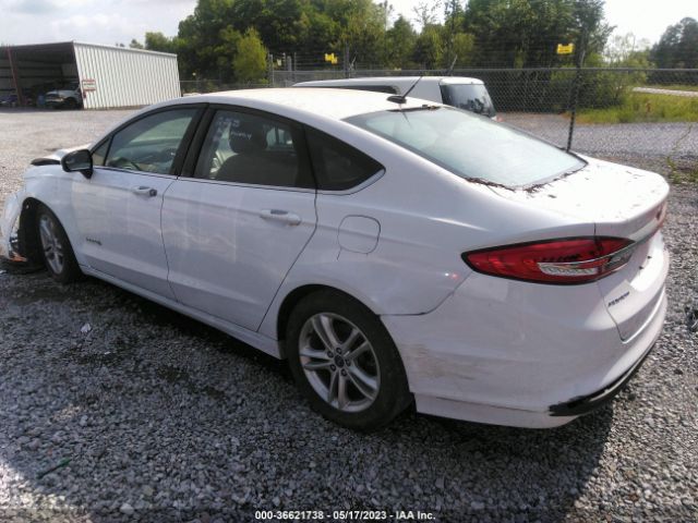 3FA6P0LU3JR172969 Ford Fusion Hybrid Se