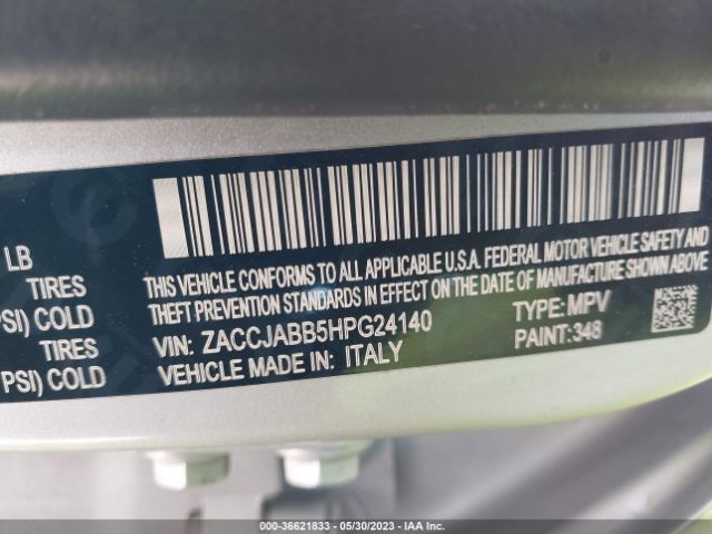 ZACCJABB5HPG24140 Jeep Renegade Latitude