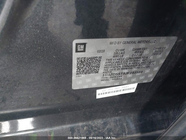 Chevrolet MALIBU LT 2018 1G1ZD5ST5JF193589 Image 10