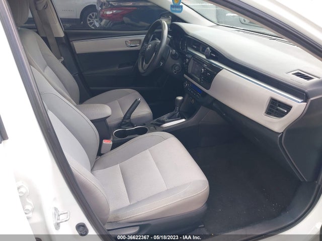 2015 TOYOTA COROLLA LE VIN: 2T1BURHE2FC399400