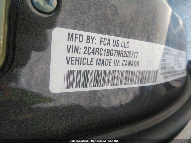 Chrysler Pacifica Touring L 2022 2C4RC1BG7NR202717 Image 9