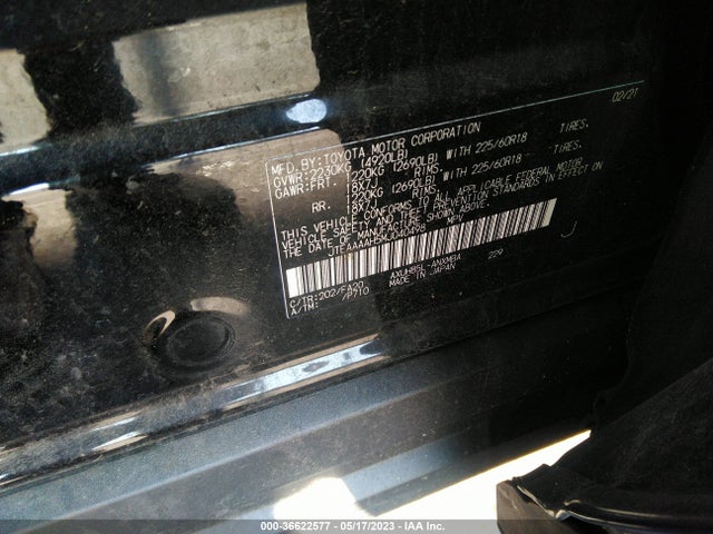 Toyota VENZA LE 2021 JTEAAAAH5MJ040498 Image 10