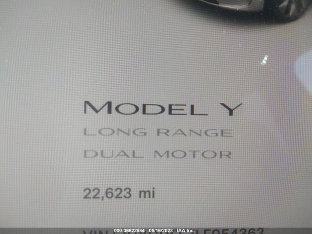 5YJYGDEE7LF054363 Tesla Model Y Long Range