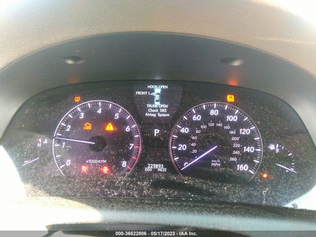 2007 LEXUS LS 460 VIN: JTHBL46F975032248