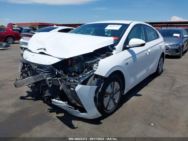 2017 HYUNDAI IONIQ HYBRID BLUE VIN: KMHC65LC3HU045464