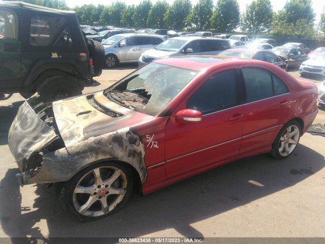 2007 MERCEDES-BENZ C-CLASS 2.5L SPORT VIN: WDBRF52H47F936215