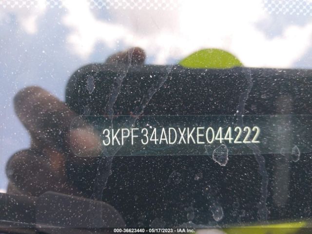 3KPF34ADXKE044222 KIA FORTE S