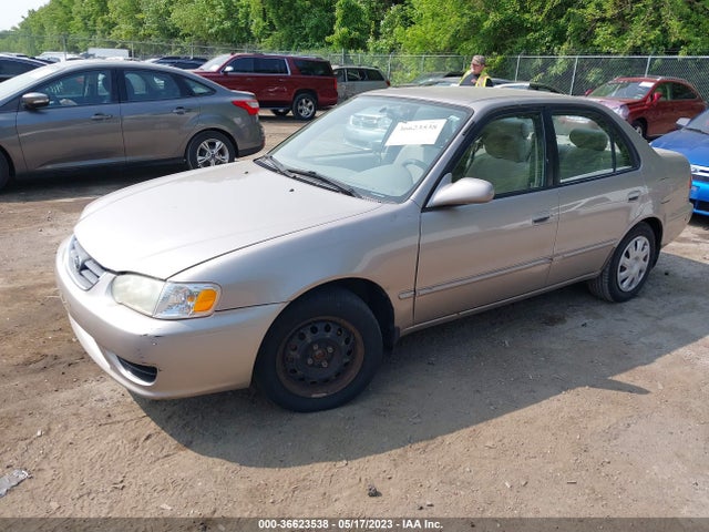 2002 TOYOTA COROLLA CE/S/LE VIN: 2T1BR12E02C585572