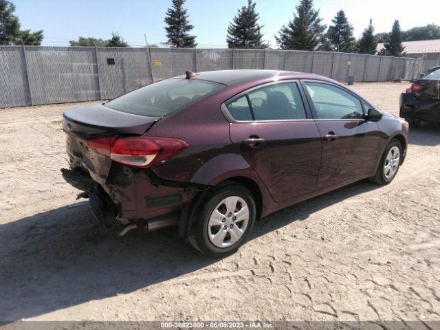 3KPFK4A73JE267956 KIA FORTE LX