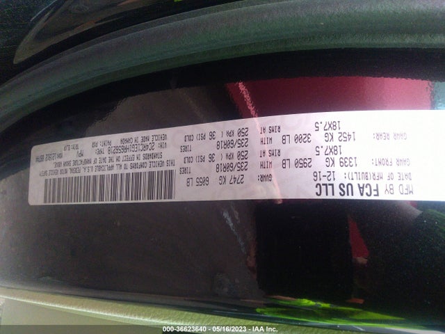 2C4RC1EG1HR656218 Chrysler Pacifica Touring-l Plus
