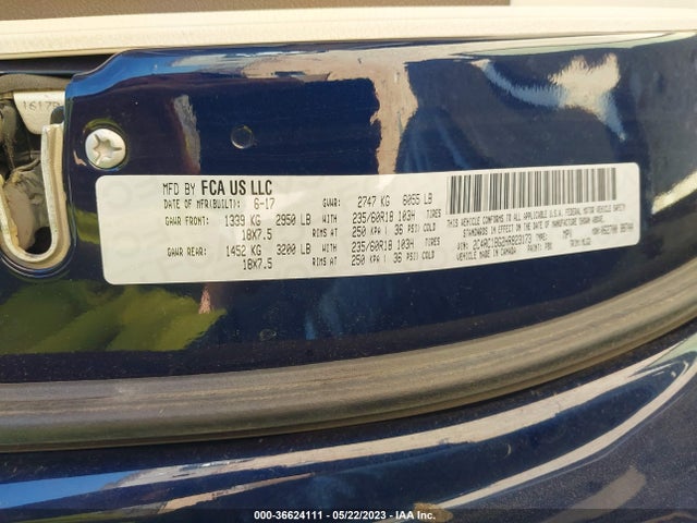 2C4RC1BG2HR823173 Chrysler Pacifica Touring-l