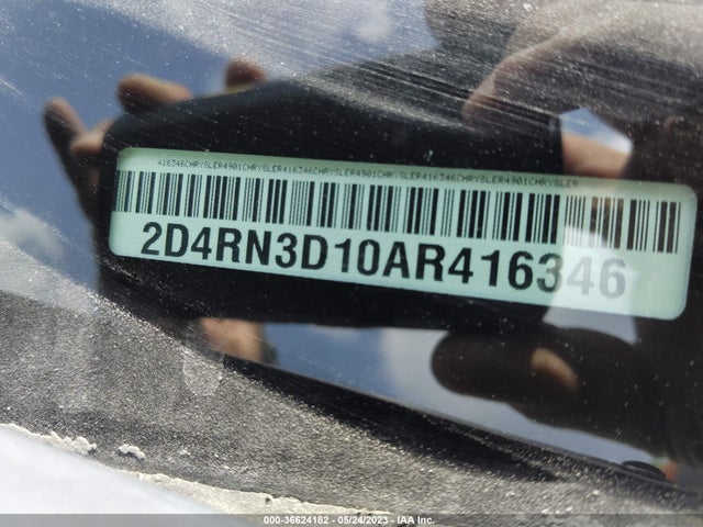 2010 DODGE GRAND CARAVAN HERO VIN: 2D4RN3D10AR416346