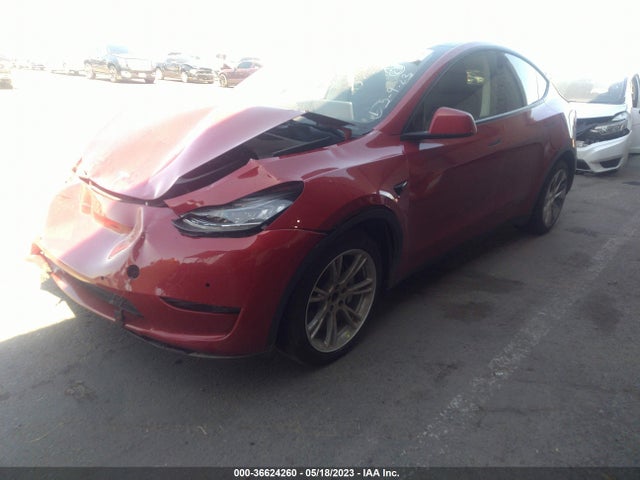 Tesla Model Y Long Range 2022 7SAYGDEE5NF394424 Image 2