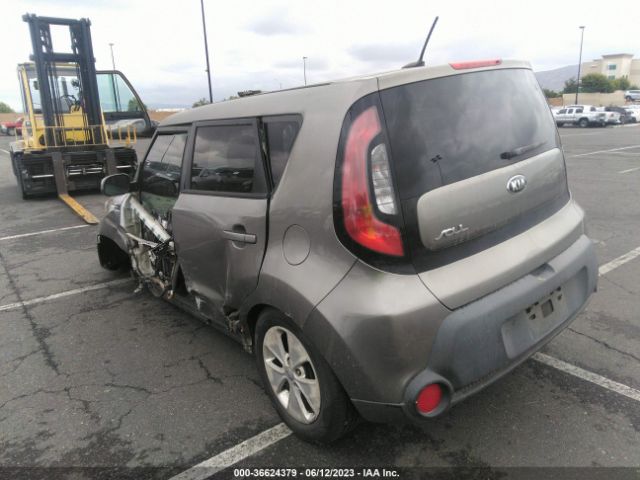 KNDJN2A24F7133460 KIA Soul Base