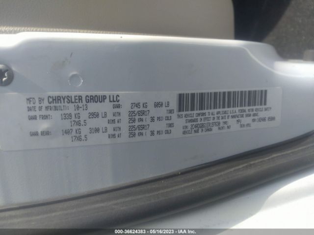 2C4RDGBG1ER197630 Dodge Grand Caravan Se