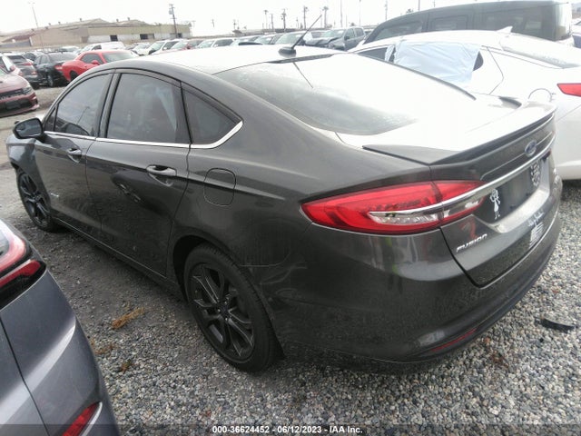 3FA6P0LU8JR169954 Ford Fusion Hybrid Se