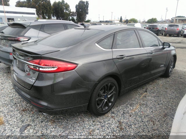 3FA6P0LU8JR169954 Ford Fusion Hybrid Se