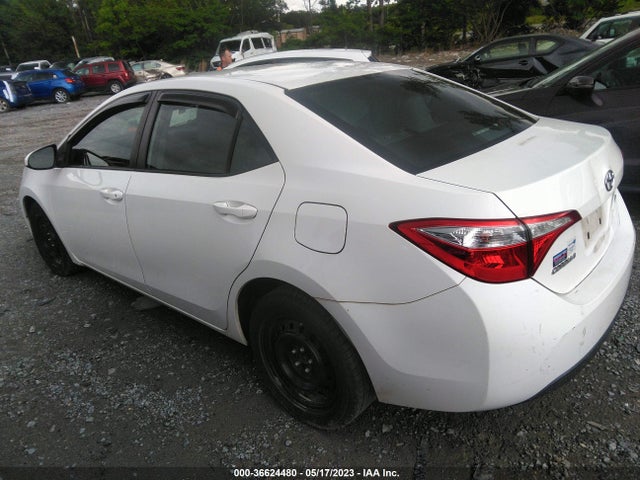 2015 TOYOTA COROLLA L/LE/S/S PLUS/LE PLUS VIN: 2T1BURHE7FC262940