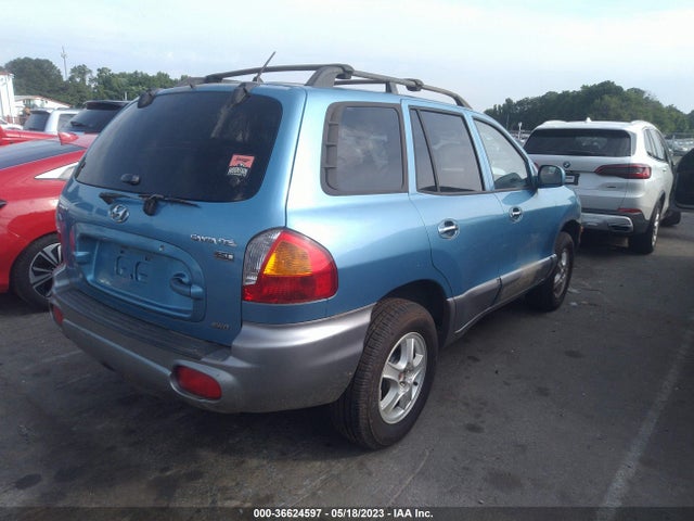 2004 HYUNDAI SANTA FE GLS/LX VIN: KM8SC73EX4U739225