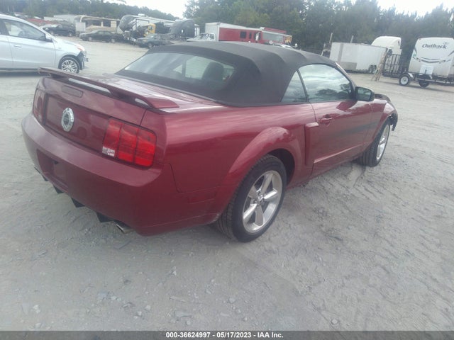 2007 FORD MUSTANG GT VIN: 1ZVHT85H775293526