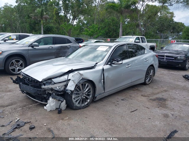 Infiniti Q50 3.0t Luxe 2019 аукцион фото